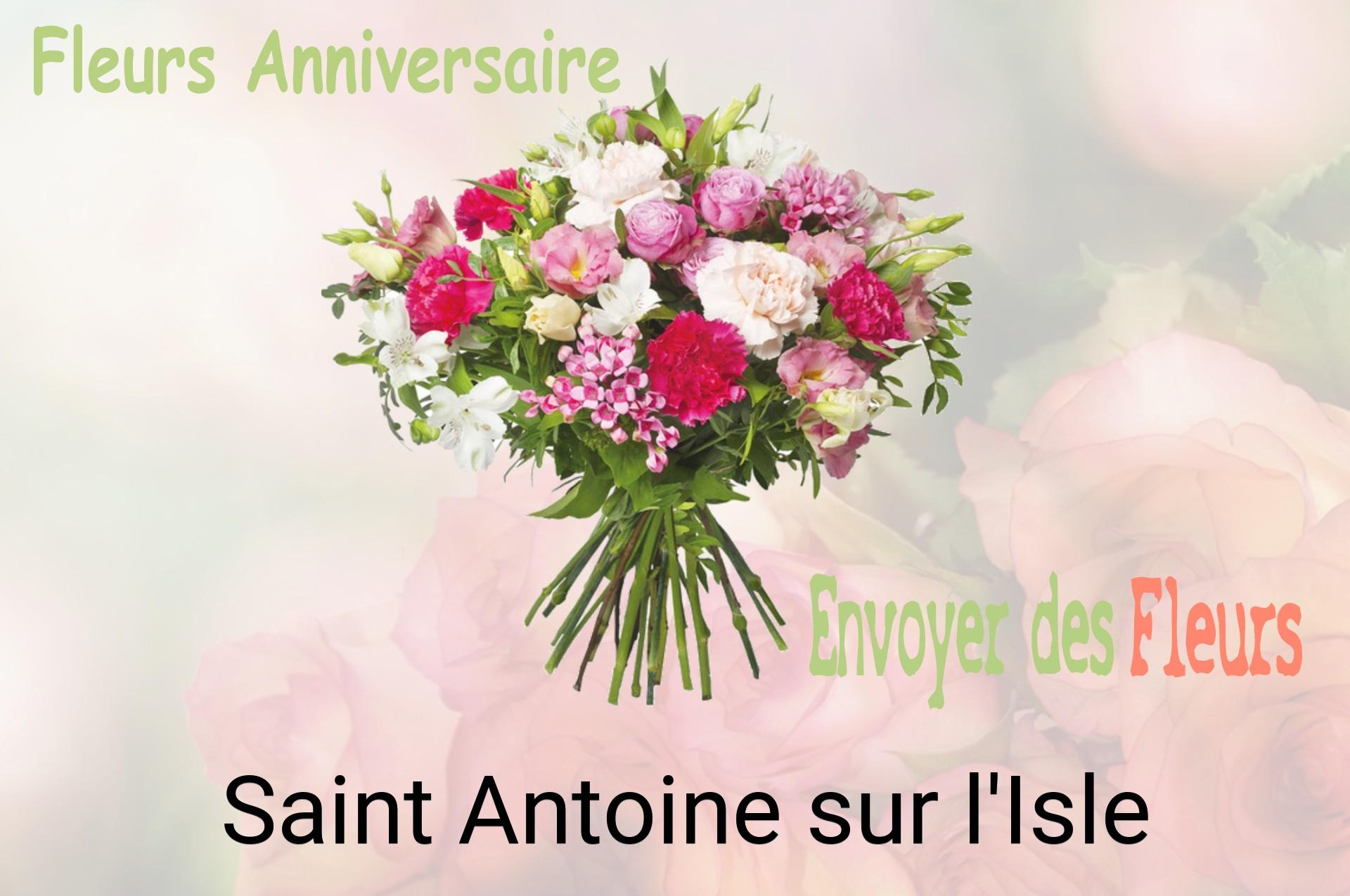 Bouquet de fleurs d’anniversaire livré à Saint-Antoine-sur-l'Isle