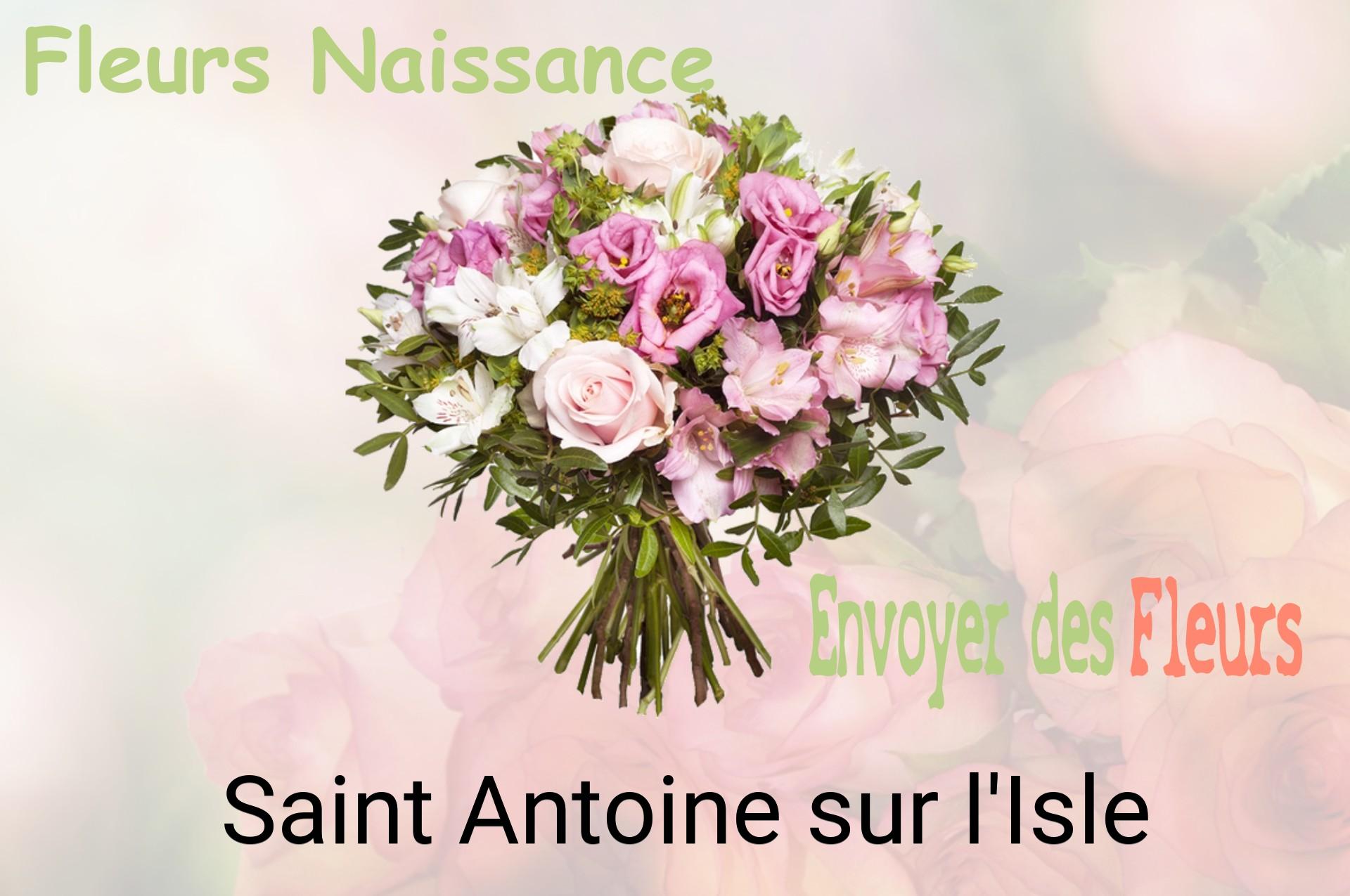 Bouquet de fleurs de naissance livré à Saint-Antoine-sur-l'Isle